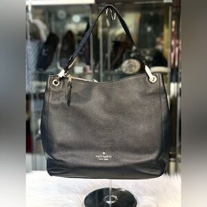 kate spade ♠️ Kat Pebbled Leather Shoulder Bag    New with tags